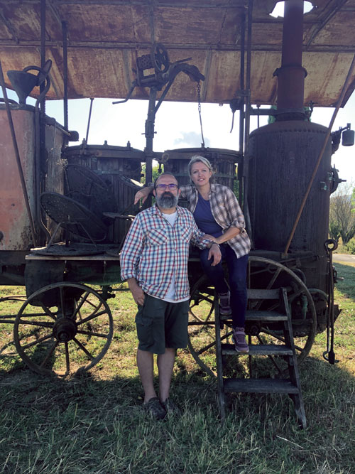 Philippe Froment et Muriel Seauve, alambic Girod & Cellier de 1926